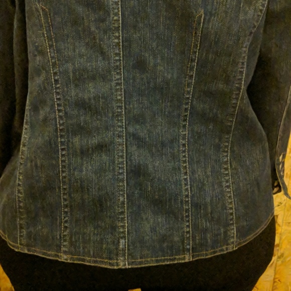 Liz Claiborne Jean blazer - Picture 4 of 5